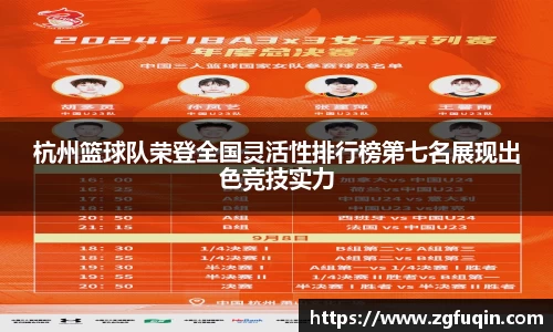 杭州篮球队荣登全国灵活性排行榜第七名展现出色竞技实力